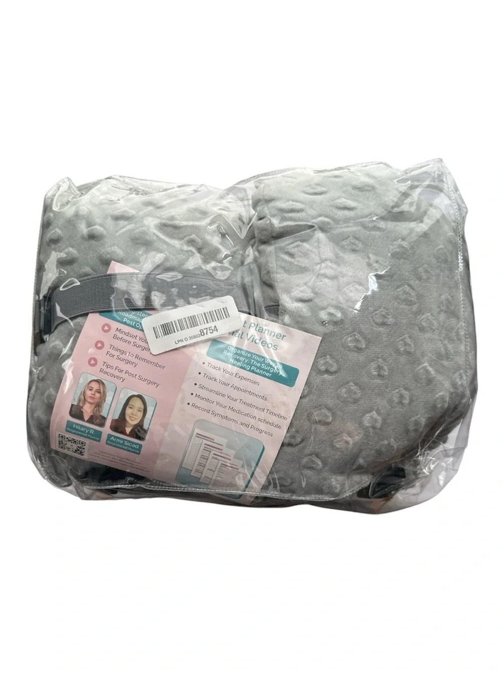 Post-Surgery Recovery Pillow and Healing Planner Set